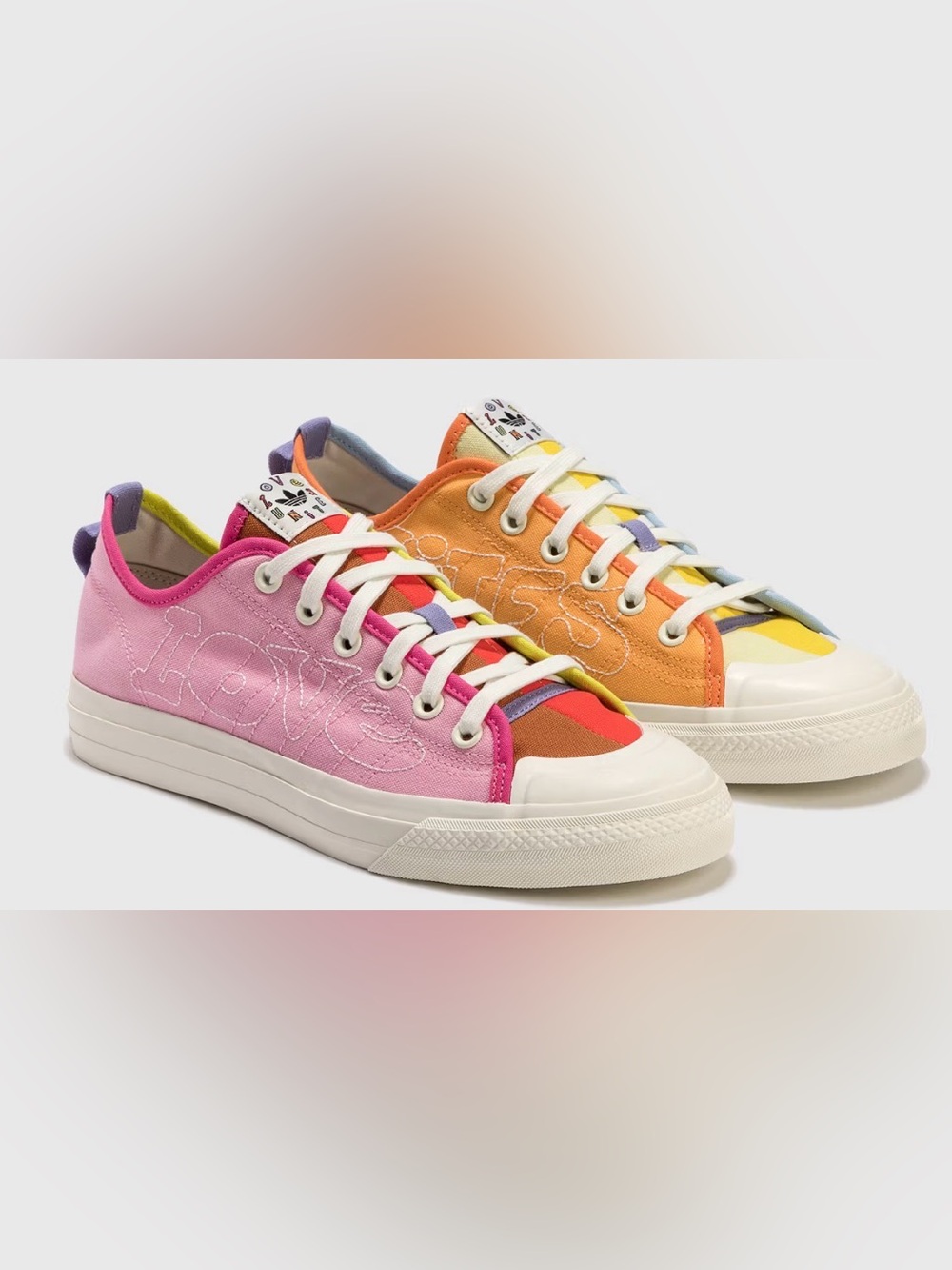 Adidas Originals Nizza Pride Low Top Colorblock Sneaker